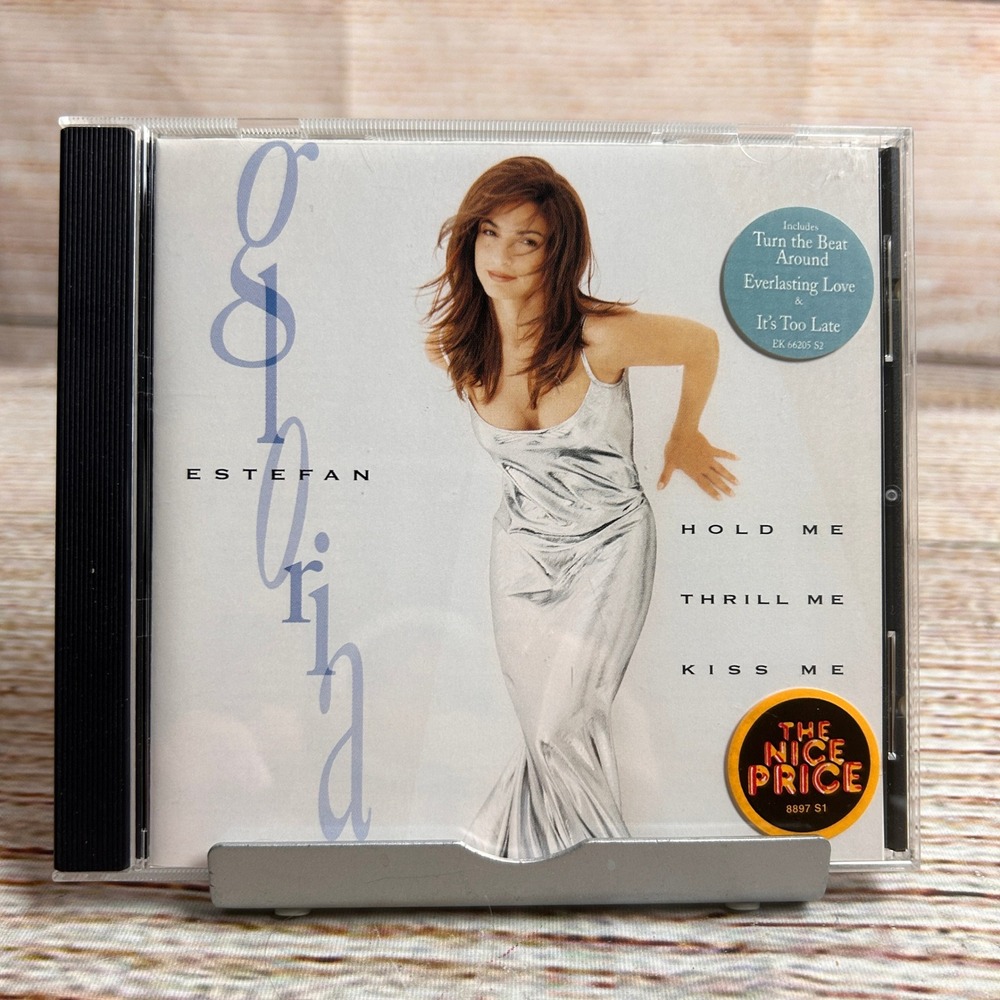 Gloria Estefan Hold Me Thrill Me Kiss Me CD 1994 Epic Pop Soul Covers